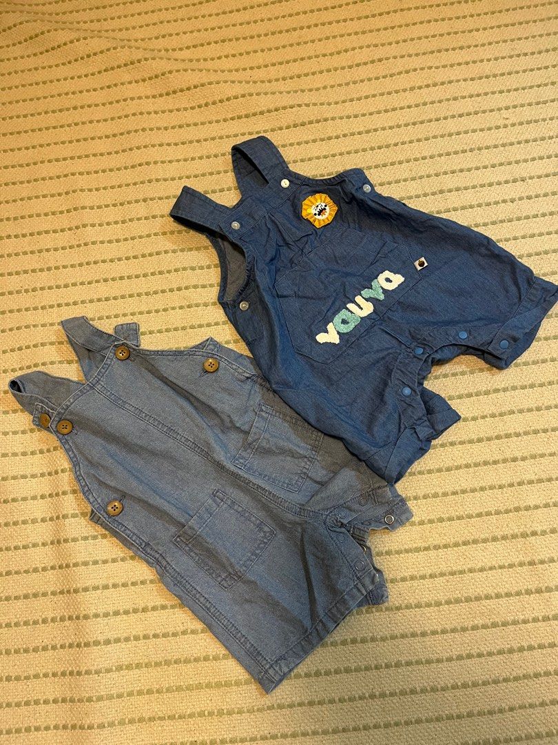 Baby rompers 6-8 months (Category: Babies & Kids Fashion) located in Mandaluyong City. Submitted by miktiu (Listing ID 1313926290, Image 1). Description: Used 2x only Pick up sta mesa / sm pasig.