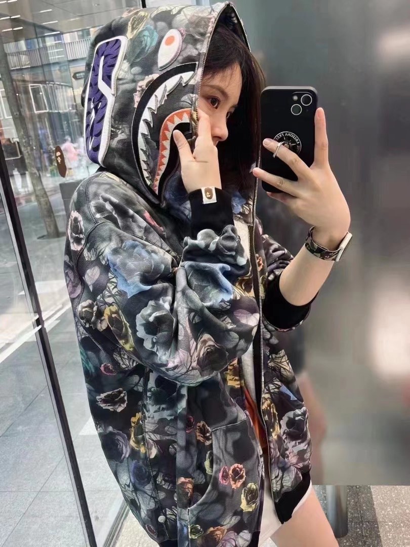 Outfit Bape Like Hoodies Outfit Camo Shark Jacket Outfit Bape