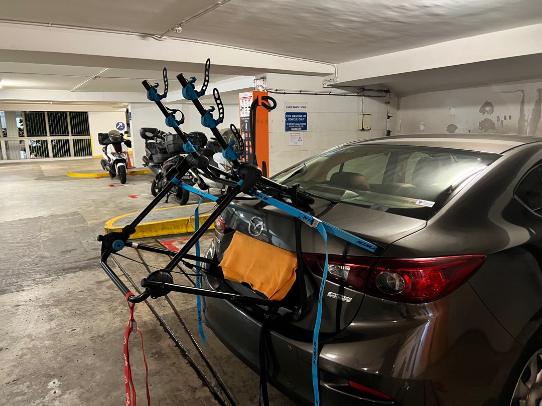 Decalthon btwin 320 Car Rack for Sedan MPV Car Accessories Accessories on Carousell