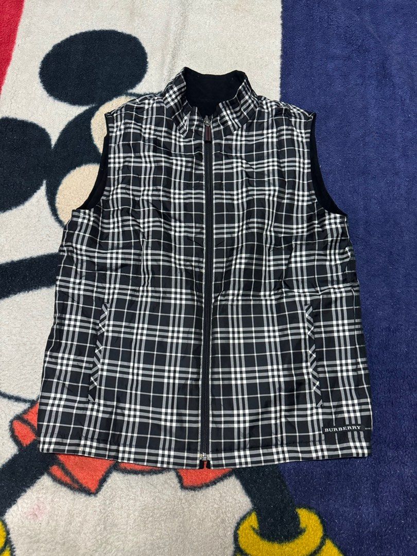 Burberry golf vest hotsell