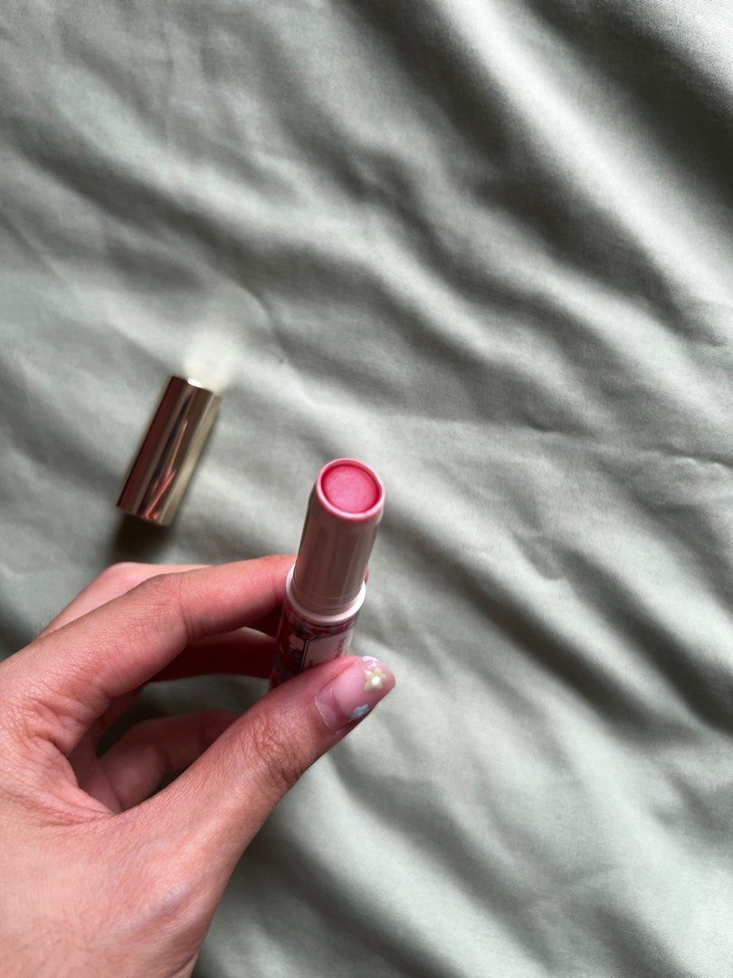 Canmake Lip Balm (Category: Makeup) located in Manila. Submitted by declutter_gurl (Listing ID 1313843514, Image 3). Description: swatched only and never been used on the lips rfs: decluttering.