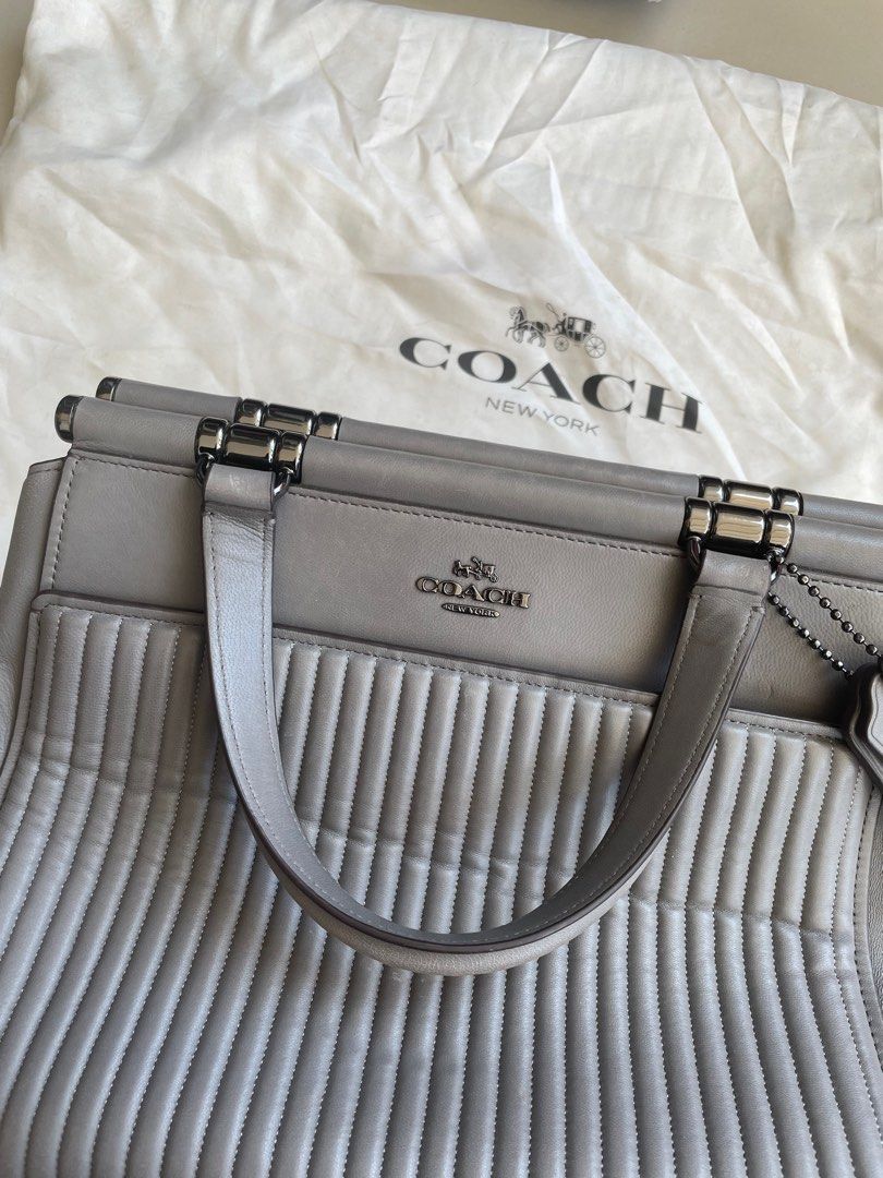 Coach Grace Bag with Quilting