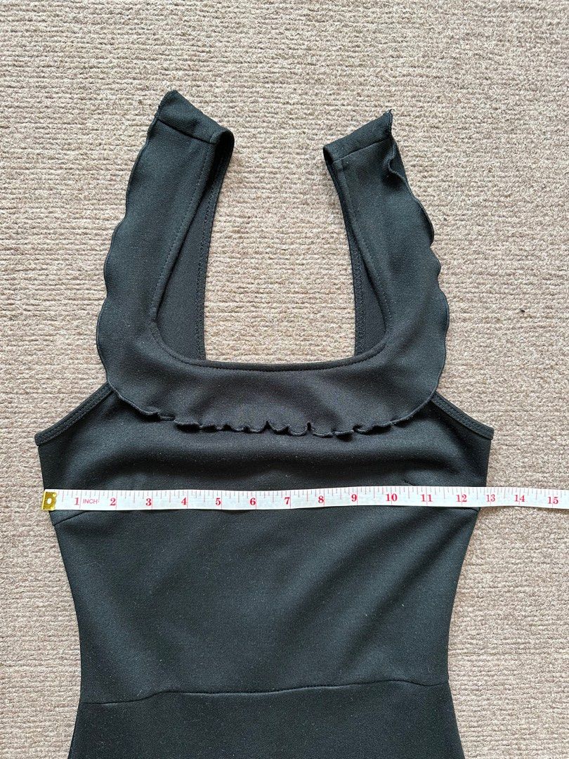 Cotton On Mini Black Dress (Category: Dresses) located in Quezon City. Submitted by declutteringbybones (Listing ID 1313800217, Image 3). Description: Cotton On mini black dress (with free navy blue dress) Size: XS RFS: decluttering.