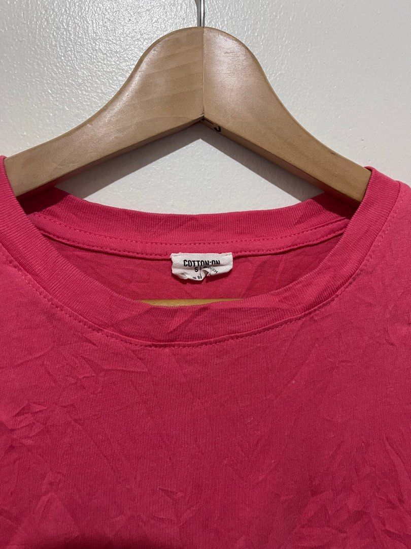 COTTON ON PINK CROPPED SHIRT (Category: Shirts) located in Caloocan City. Submitted by declutter_joy (Listing ID 1313952775, Image 2). Description: ☑️ small ☑️ Cotton PAYMENT FIRST. NO COD. Buyer will pay sf. Courier: Grab/Lalamove/Gogoxpress.