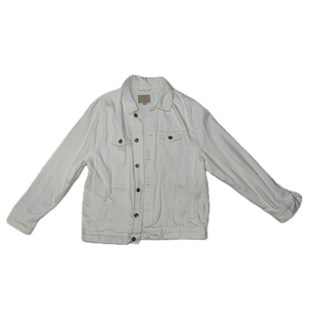 Cotton on white denim jacket new arrivals