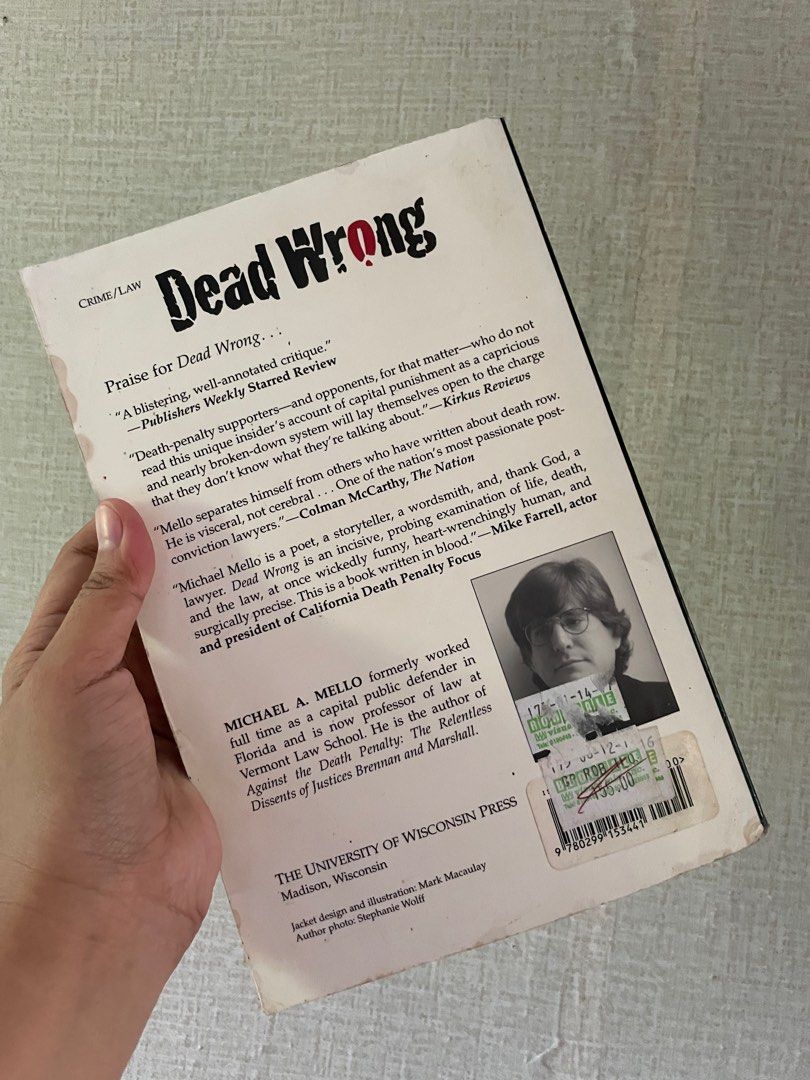 Dead Wrong (Category: Storybooks) located in San Jose. Submitted by thesis.writer (Listing ID 1313812187, Image 2). Description: .