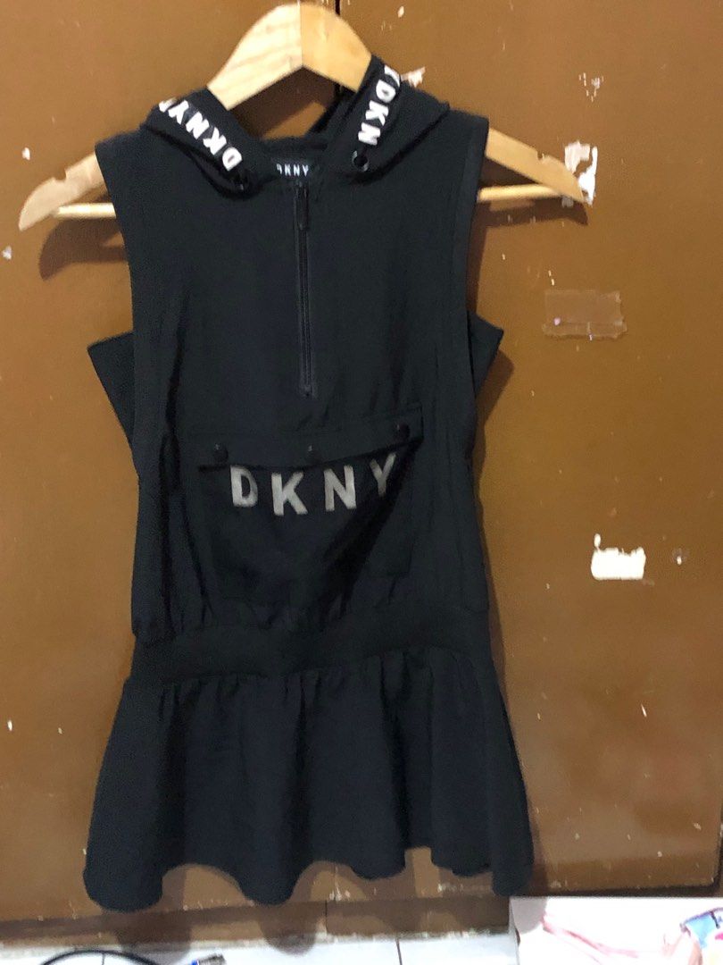 dkny dress with hood (Category: Babies & Kids Fashion) located in Binan City. Submitted by sab75 (Listing ID 1313909361, Image 1). Description: preloved from dubai. minsan lng nagamit ng anak ko.