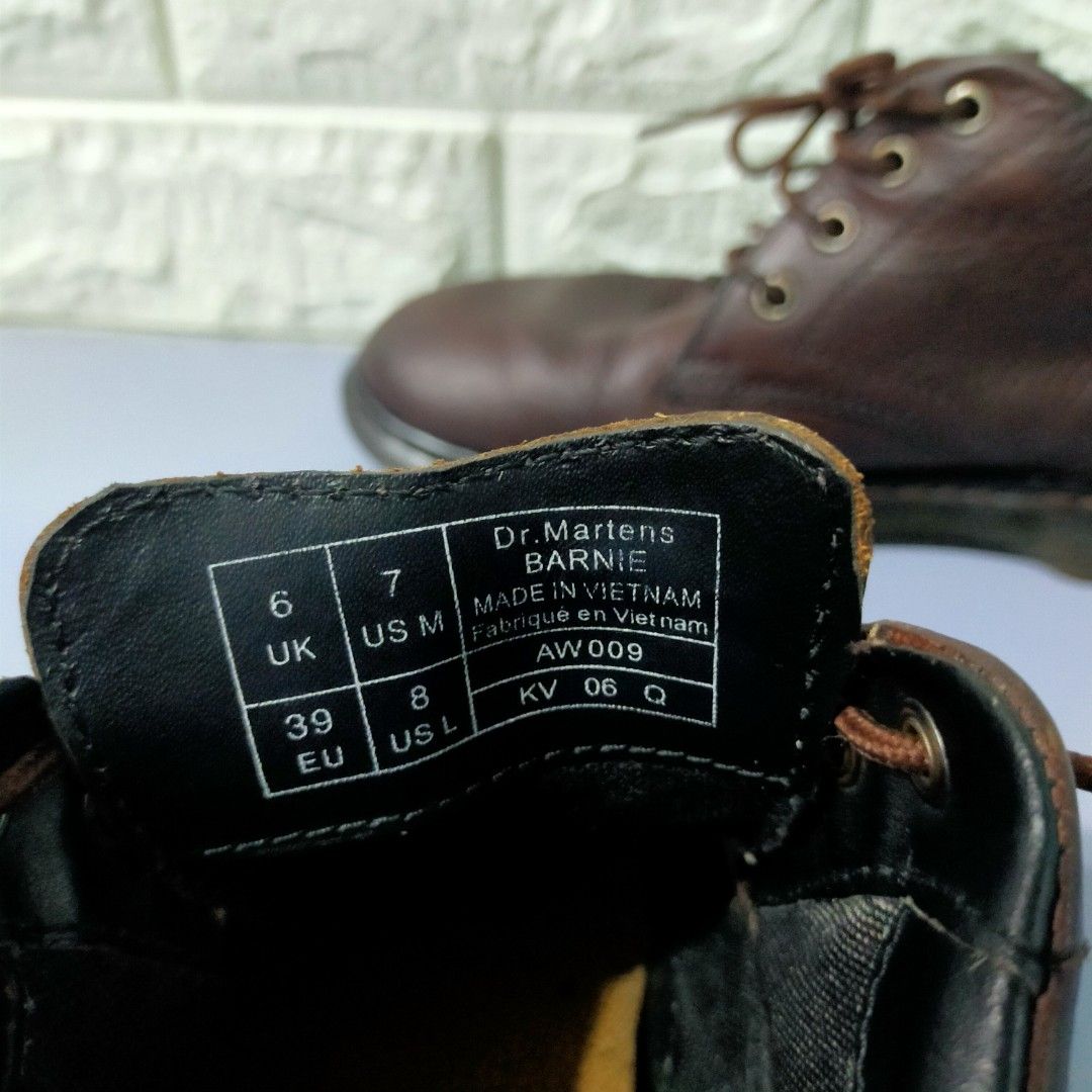 Dr Martens Barnie Men s Shoes 6UK Men s Fashion Footwear Boots on Carousell