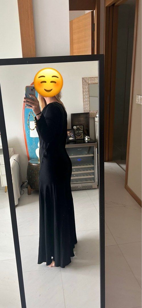 Ellery Black Gown (Category: Dresses) located in Singapore. Submitted by asil3001 (Listing ID 1313840887, Image 3). Description: Only worn once to a wedding. Been drycleaned. .