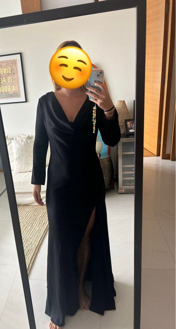 Ellery Black Gown (Category: Dresses) located in Singapore. Submitted by asil3001 (Listing ID 1313840887, Image 1). Description: Only worn once to a wedding. Been drycleaned. .