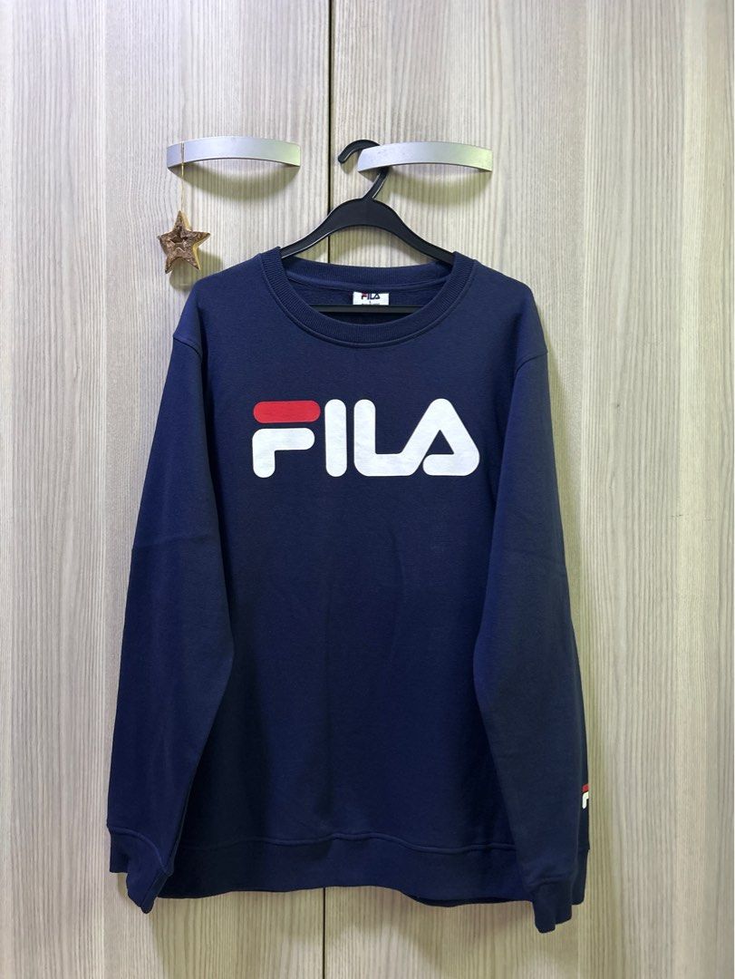 Fila navy jumper cheap