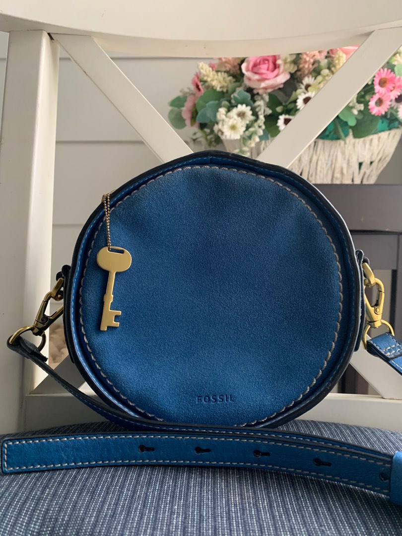 Fossil Palmer Circle Bag in Malibu Blue