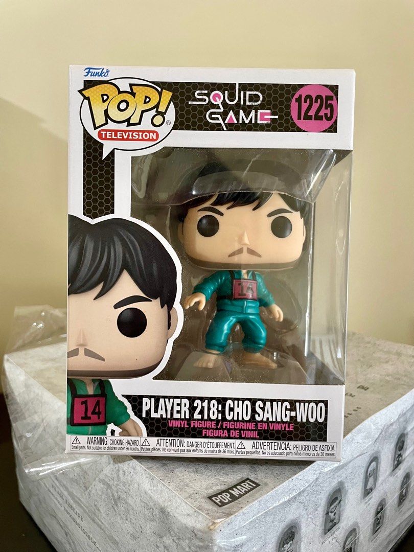 Funko Pop Squid Game Cho Sang Woo (Category: Designer & Blind Box Toys) located in Makati City. Submitted by funkyfindsinc (Listing ID 1313832188, Image 1). Description: Never out of the box .