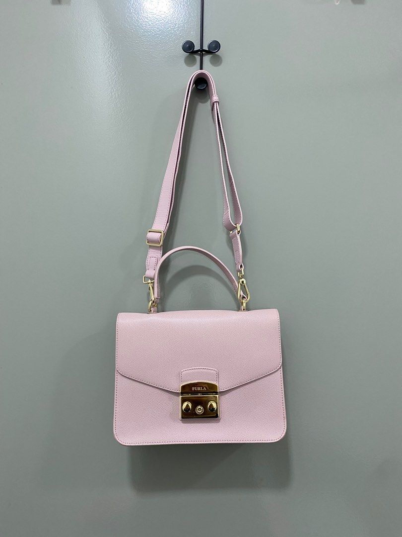Furla Metropolis Small Top Handle Bag Pink