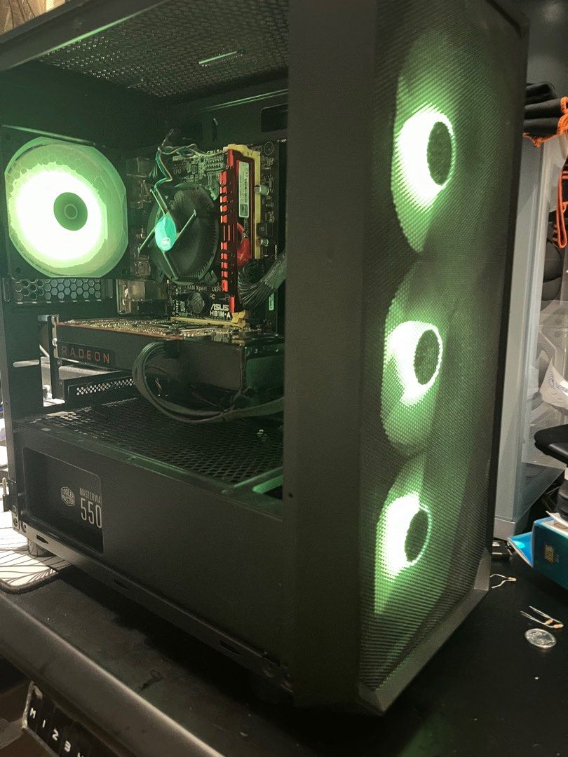 GAMING PC DESKTOP GAMING INTEL AMD RX 580 DDR3 RAM SSD PSU 8GB 256GB Computers Tech Desktops on Carousell