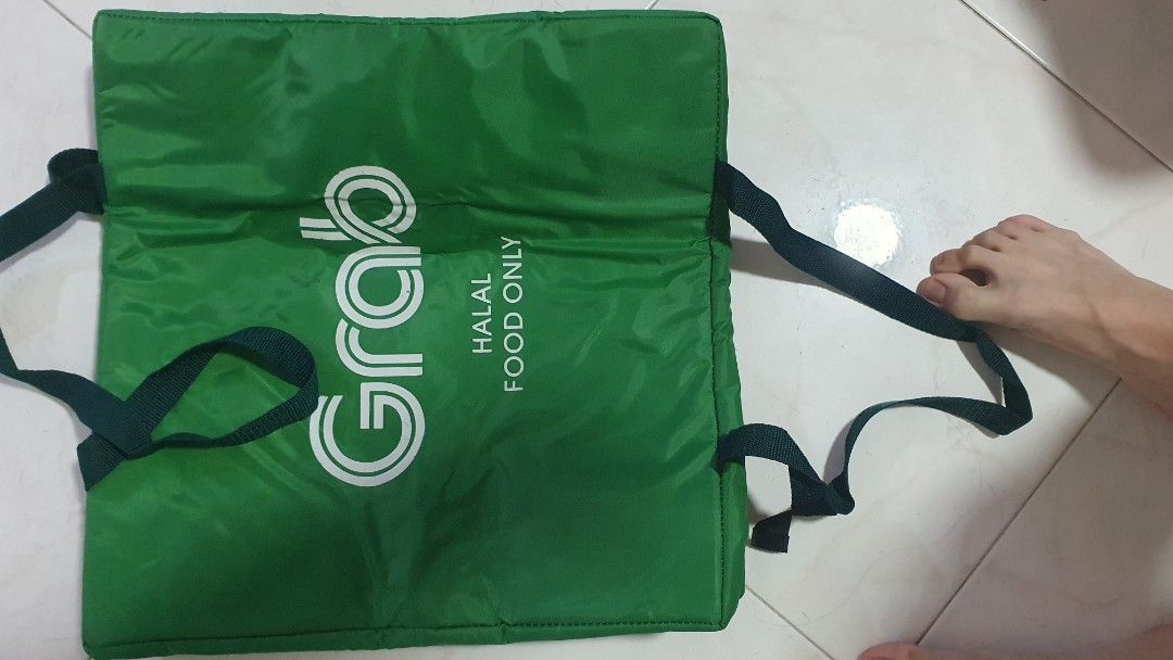 Grabfood bag setup on sale