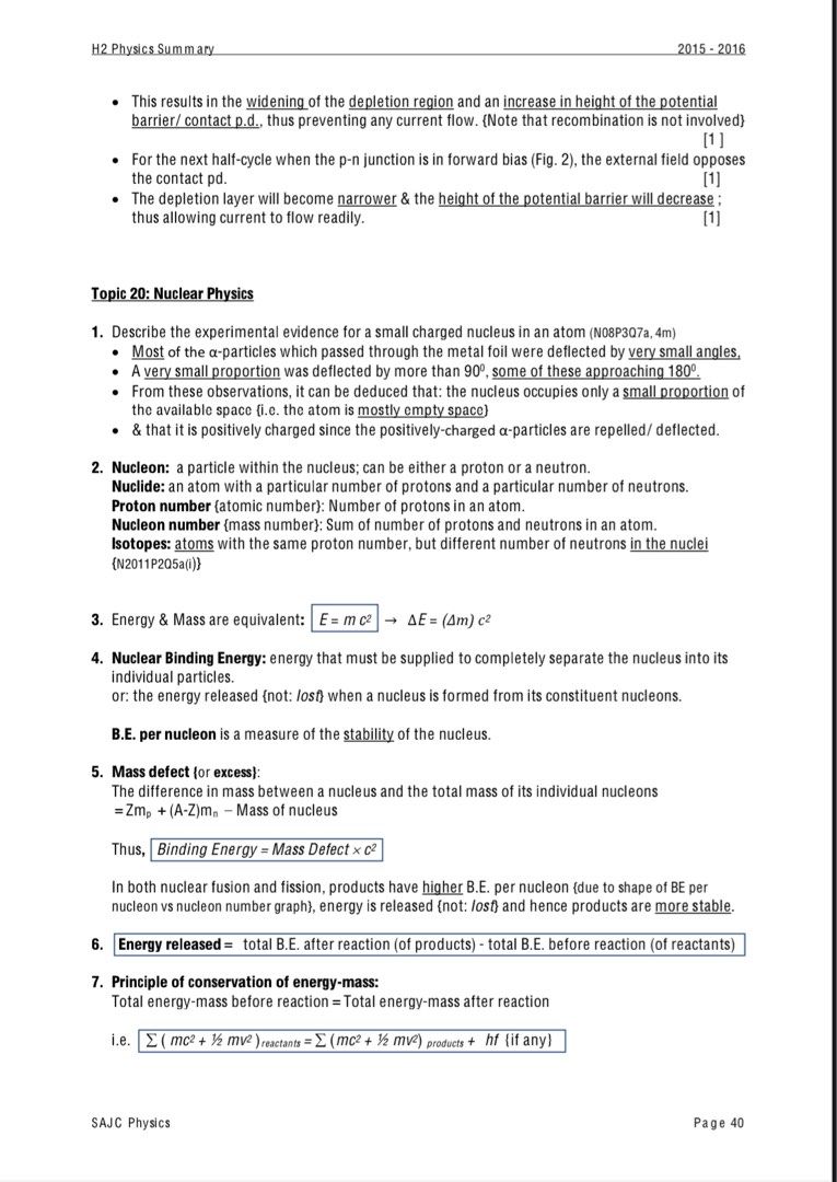 H2 physics notes (Category: Assessment Books) located in Singapore. Submitted by coolsumikkos (Listing ID 1308643454, Image 3). Description: hi everyone, i finished a lvls in 2023 and was very satisfied with my own results! these notes were my LIFE SAVER since school notes are always very lengthy and sometimes, useless and irrelevant the notes i will be providing are: (by schools selected by me, not done by me) -formulas -all definitions in one! 