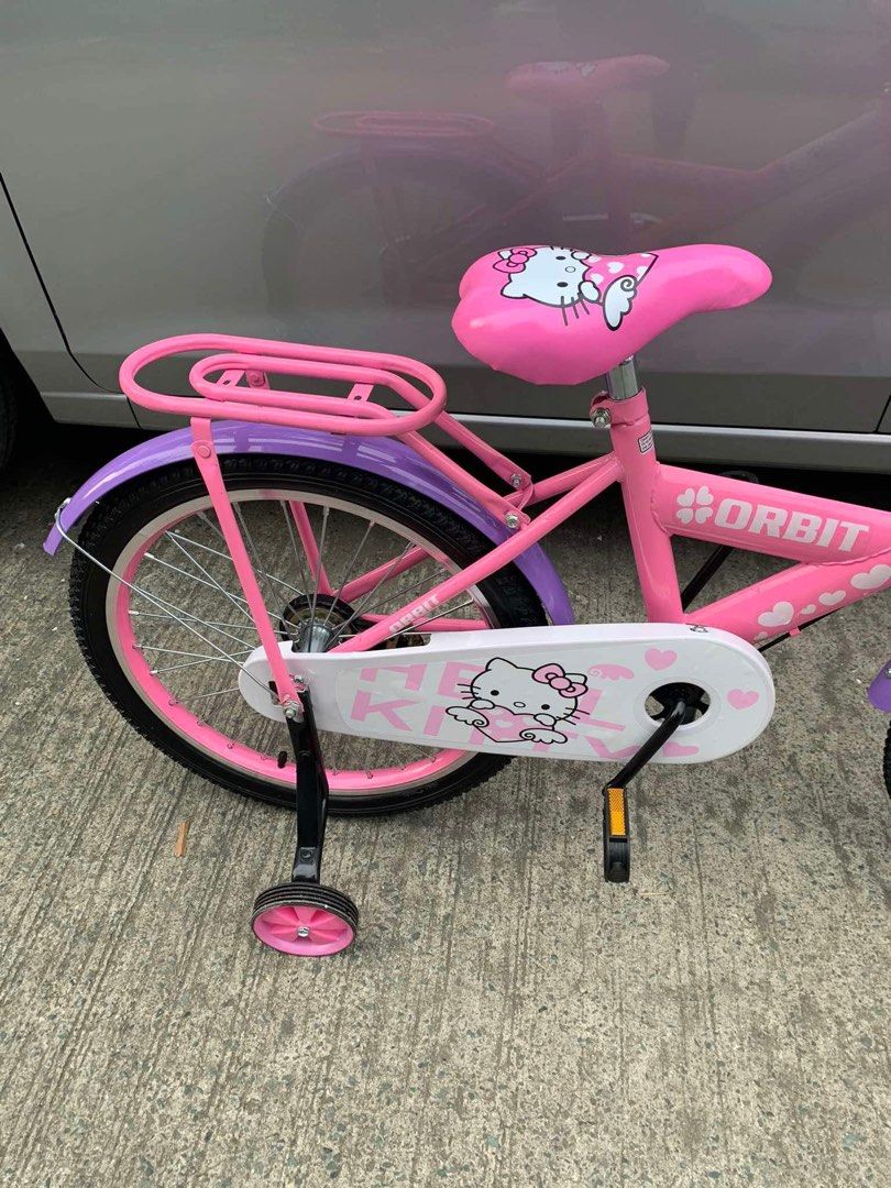 HELLO KITTY ORDINARY KIDS BIKE Sports Equipment Bicycles Parts Bicycles on Carousell