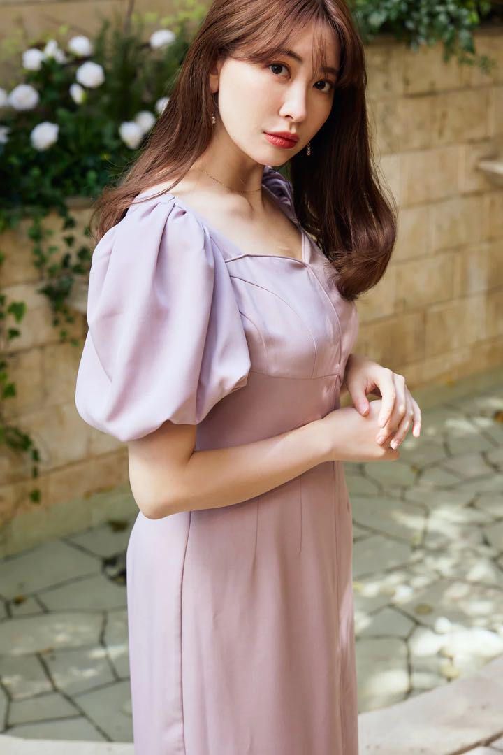 her lip to Dreamscape Twill Dress｜ファッション