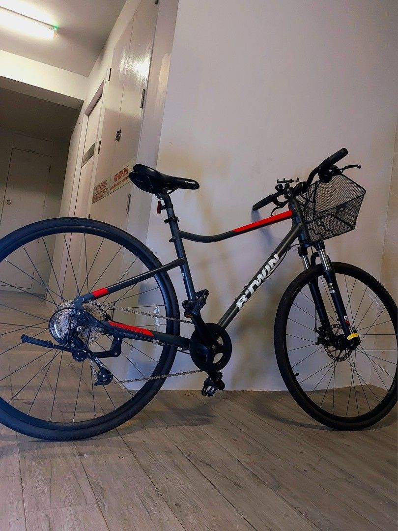 Hybrid Mountain Bike Riverside 500 Sports Equipment Bicycles Parts Bicycles on Carousell