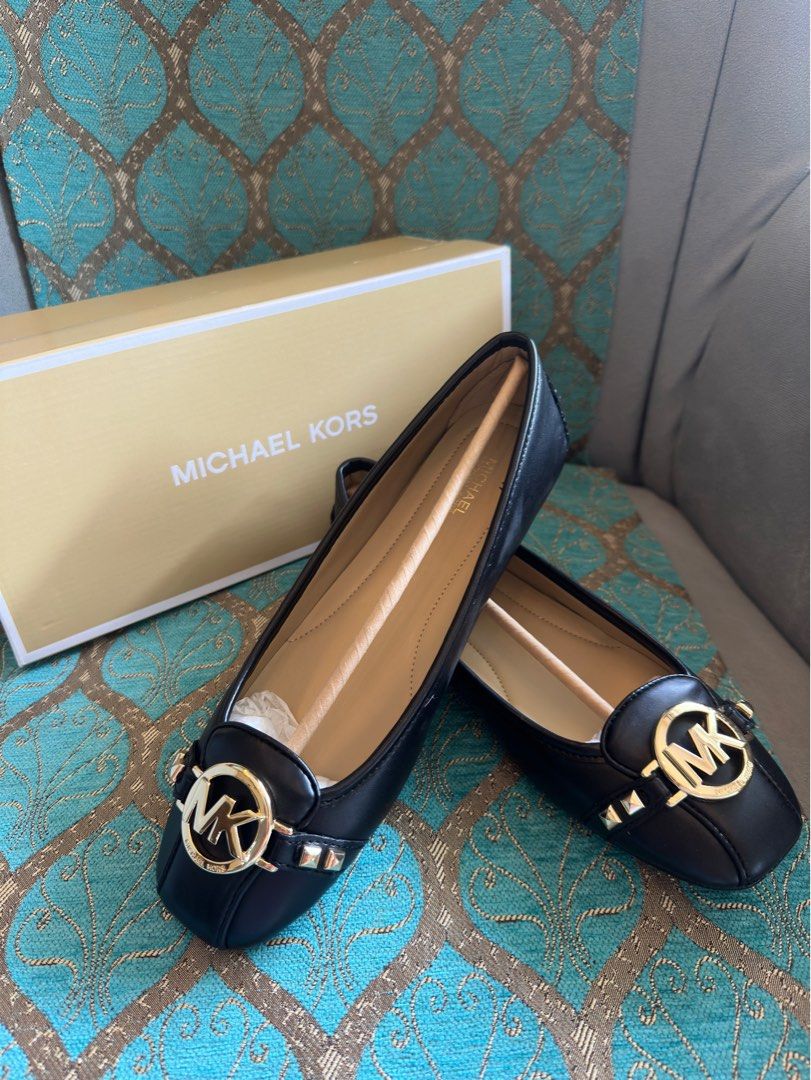Mk black shoes sales