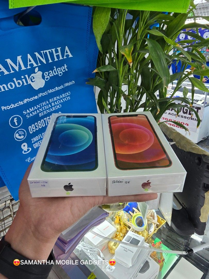 Iphone 12 Mini 128gb Openline (Category: iPhone 12 Series) located in Manila. Submitted by lenweltong05295 (Listing ID 1313891794, Image 3). Description: Iphone 12 Mini 128gb Openline Brandnew Sealed with Warranty Onhand Stock.