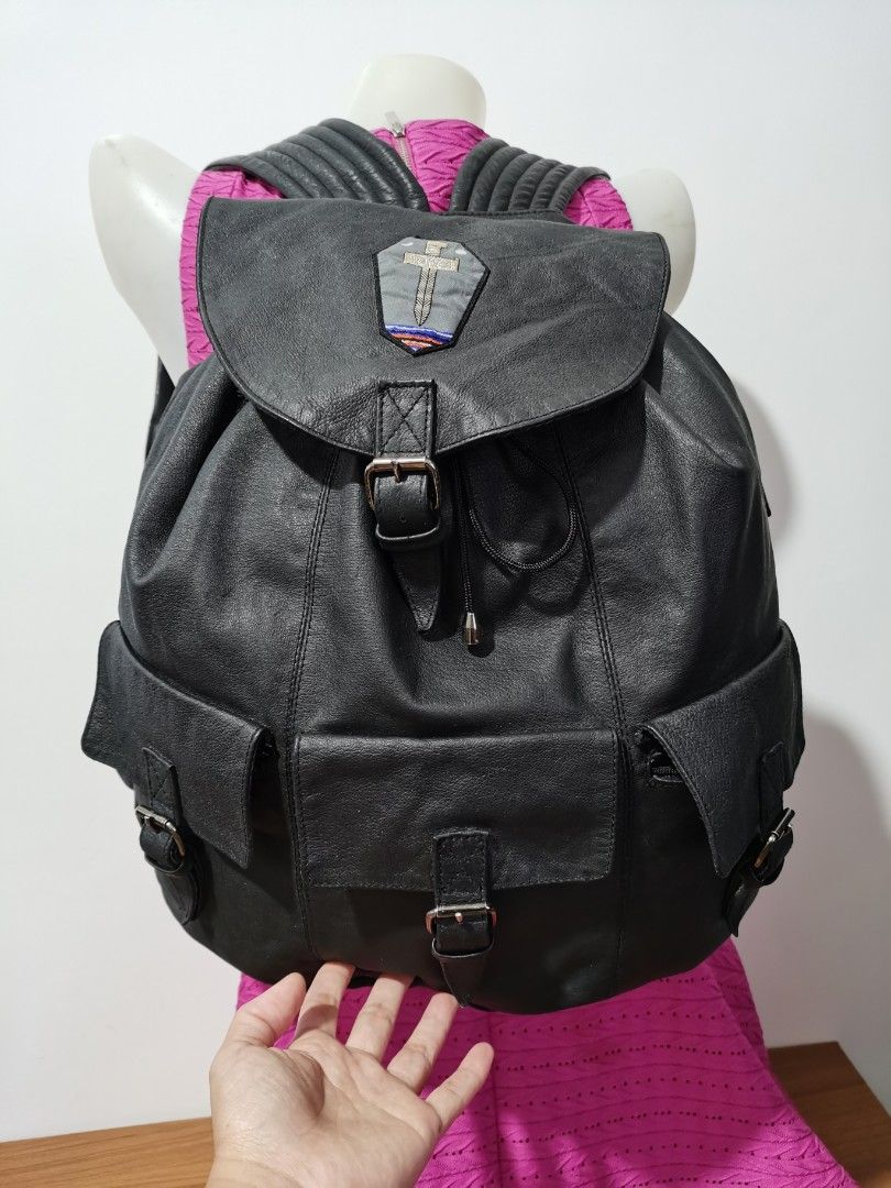 Jopej leather backpack Men s Fashion Bags Backpacks on Carousell