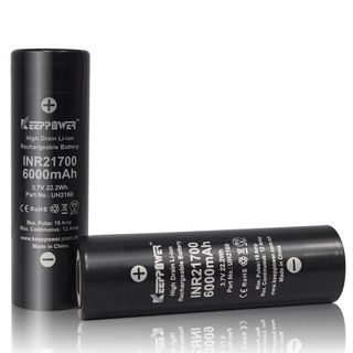 Keeppower IMR21700 6000mAh 3.7v 12A 鋰電 充電 Li-ion 電池 IMR 2170063004441876994114