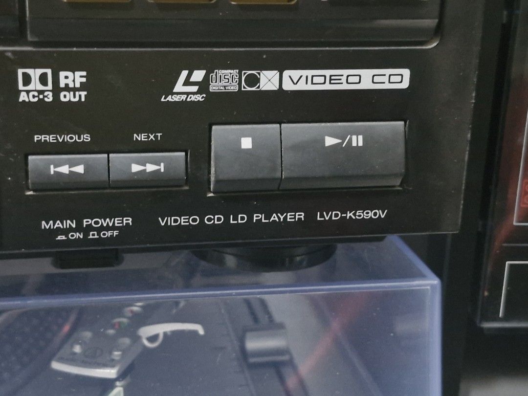 Kenwood LVD-K590V LD Laserdisc Player, TV & Home Appliances, TV