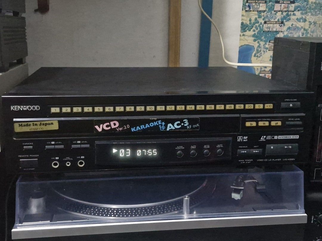 Kenwood LVD-K590V LD Laserdisc Player, TV & Home Appliances, TV