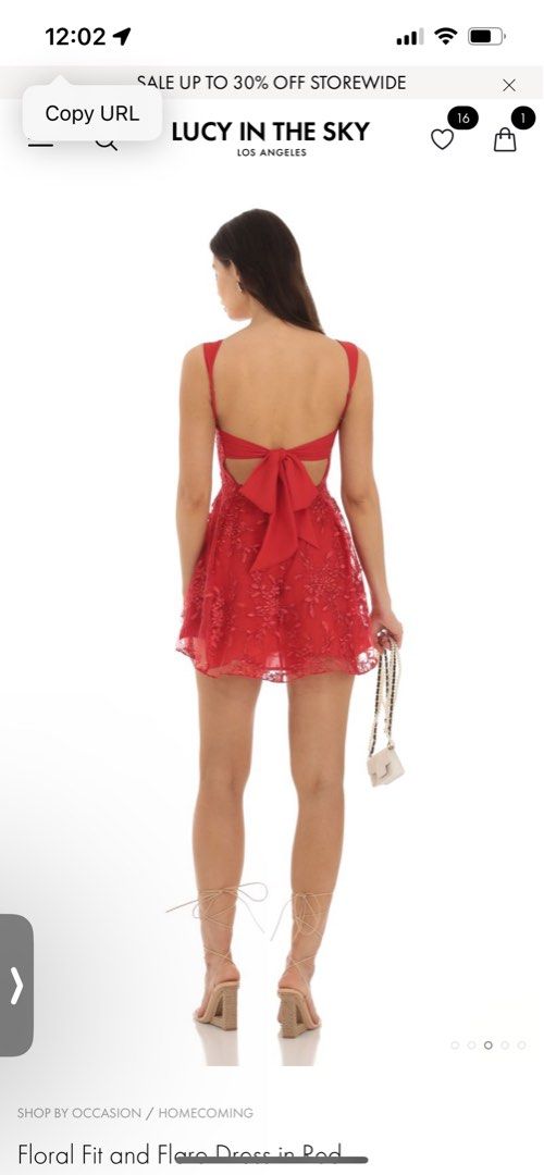 Lucy in the sky red dresses outlet