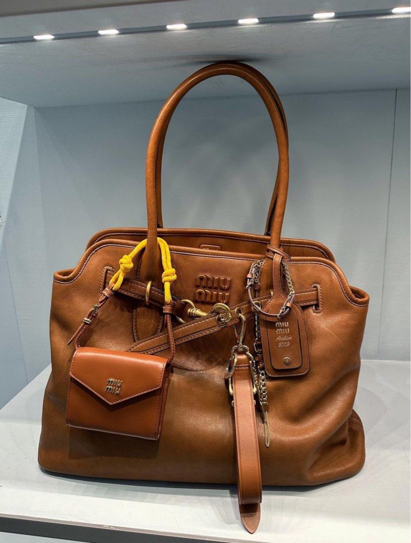 ⚜️Miu Miu Archive 2009 Bag, Luxury, Bags & Wallets on Carousell