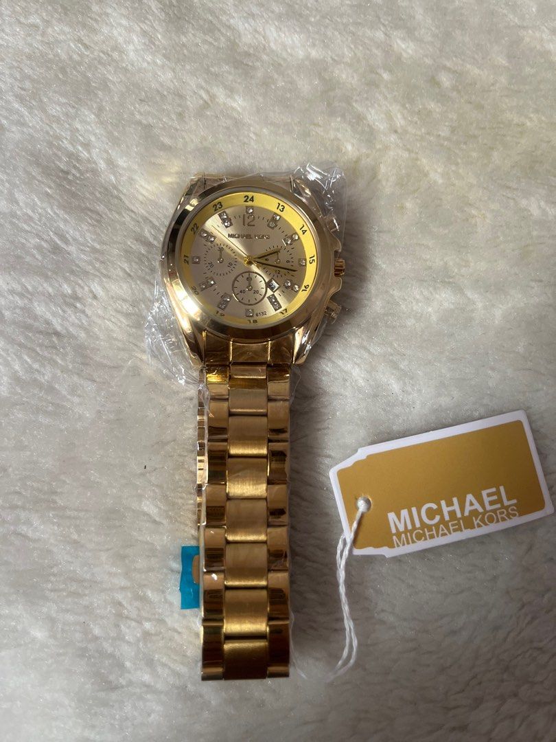 MK Gold Medium Face (Category: Women's Watches) located in San Fernando. Submitted by greatnesshe (Listing ID 1313921560, Image 3). Description: 🌸Fresh from Japan 🌸Made in Japan 🌸Brand new with a Tag & Plastic 🌸Japan Machine QualityMovement 🌸Hypoallergenic 🌸No-Tarnish 🌸Water Resistant/Water Proof 🌸Automatic/Battery Operated 🌸With Free Orninary box.