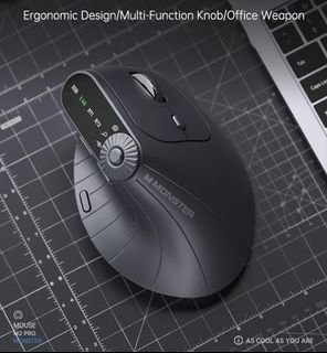 Monster M2 Pro Vertical Wireless Mouse495706492613447680