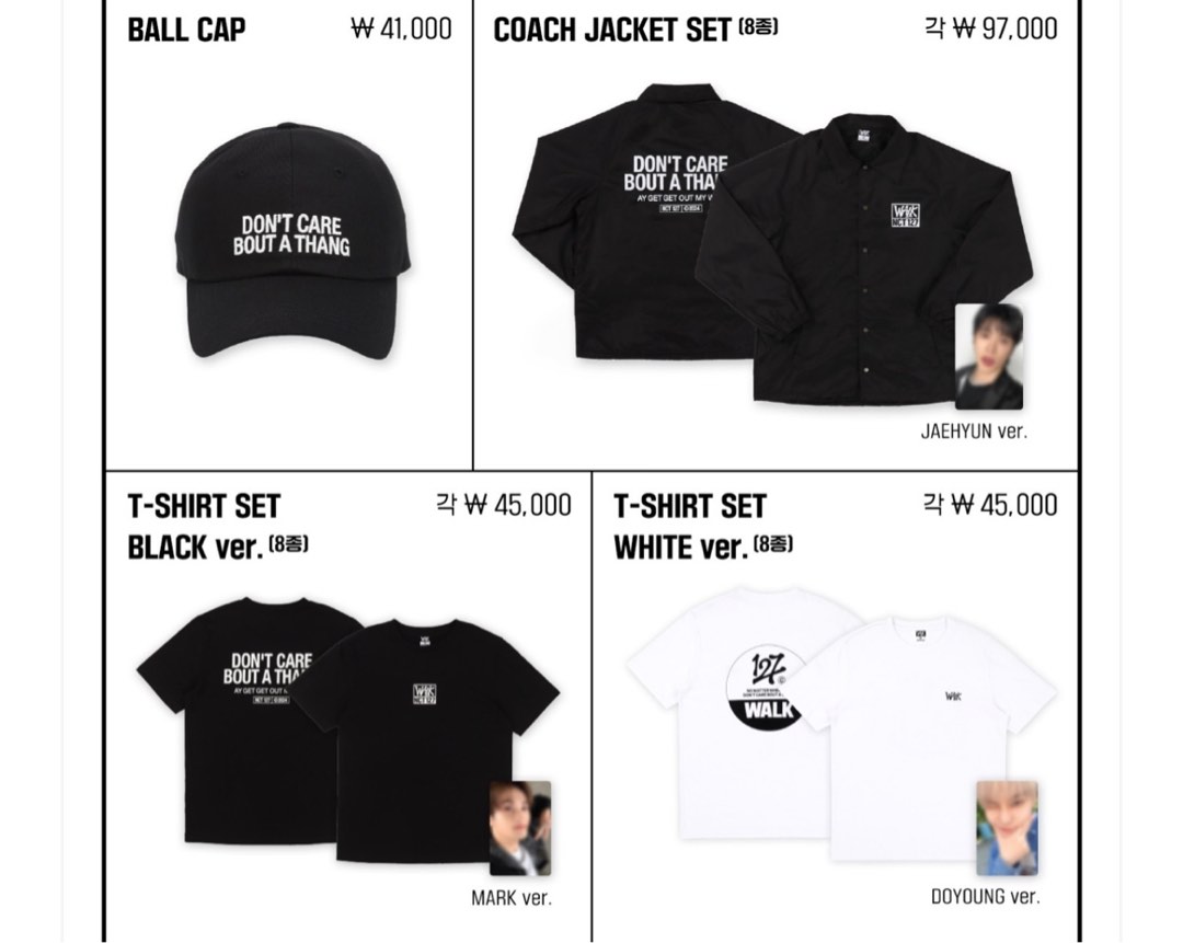 NCT 127 WALK : ON THE BEAT Official MD, Toys & Collectibles, Fan