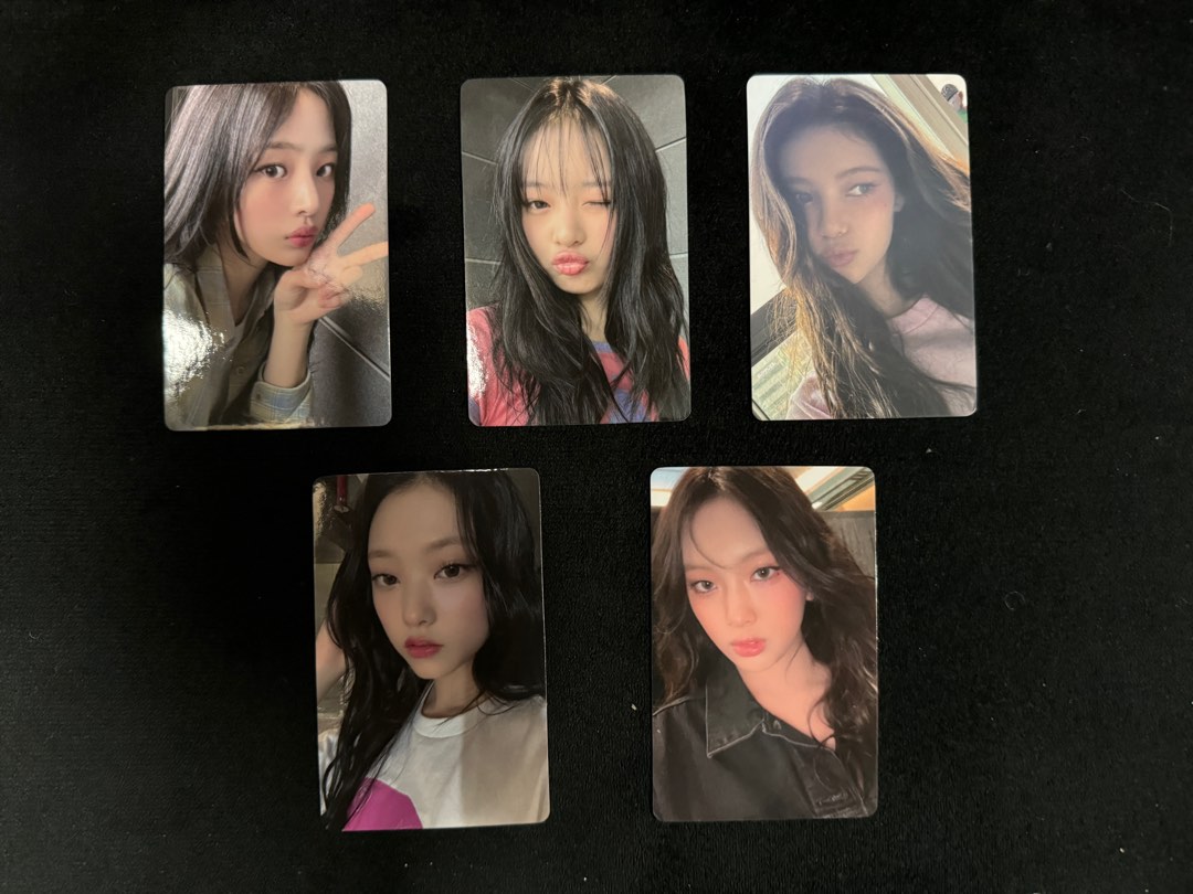 NewJeans YZY 3.0 一直娛3.0 北京簽售小卡, 興趣及遊戲, 收藏品及