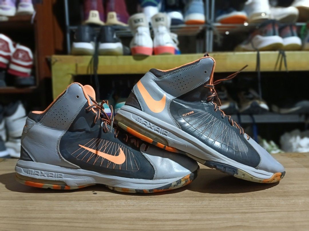 Nike Air Max Actualizer II Wolf Grey Orange Size 46