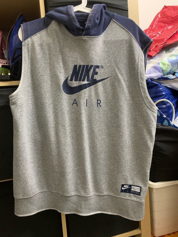 Nike Air sleeveless hoodies