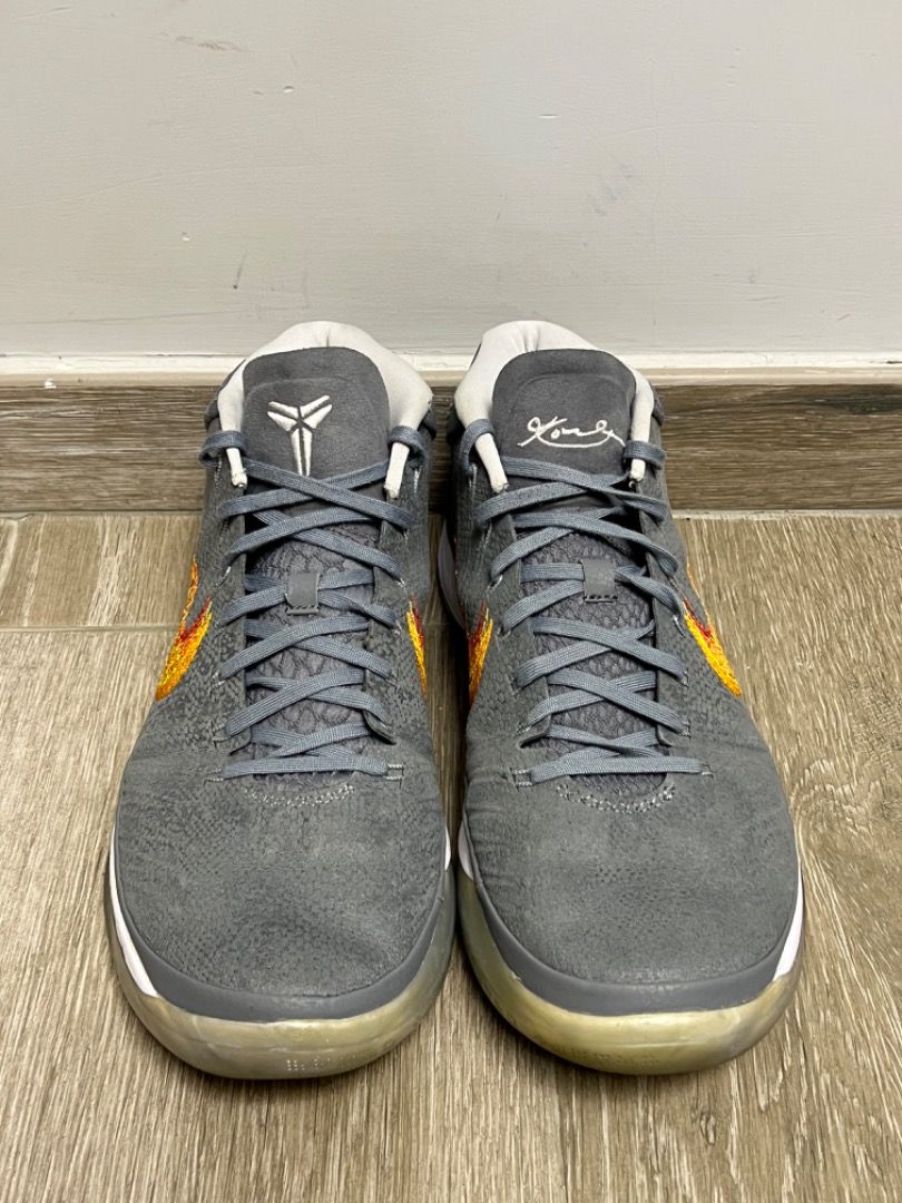 Nike Kobe AD Mid Grey Snake US11 Kyrie pg ja Carousell