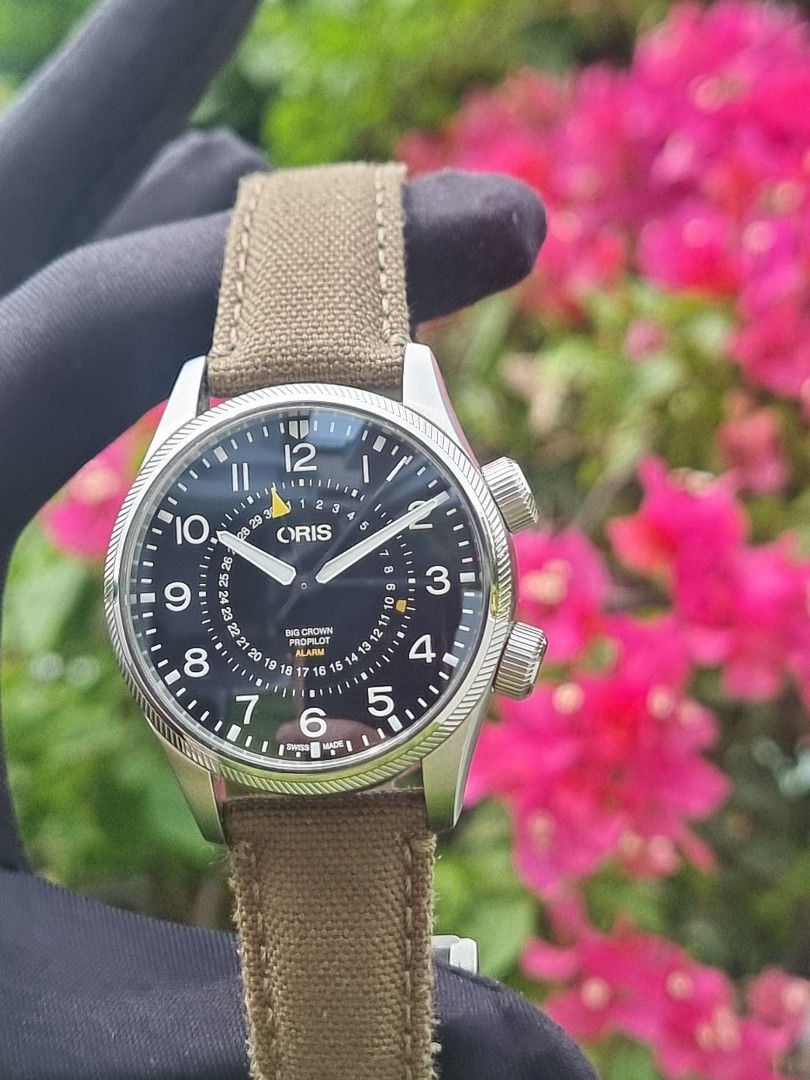 Oris propilot alarm top