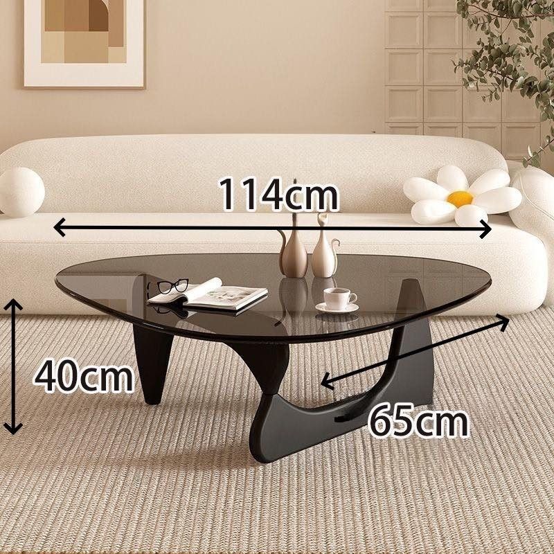 NORDIC COFFEE TABLE SOLID WOOD (Category: Tables & Sets) located in Makati City. Submitted by gineth24 (Listing ID 1313926713, Image 3). Description: Nordic Coffee Table Solid Wood Tempered Glass 82cm 4,600 114cm 6,600 +Sf, may vary per location PM for faster transaction.