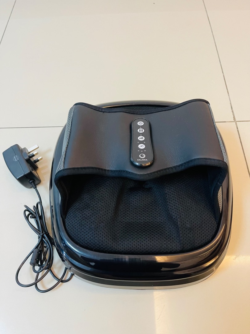 OGAWA Acu Therapy Reflexology Foot Massager Black