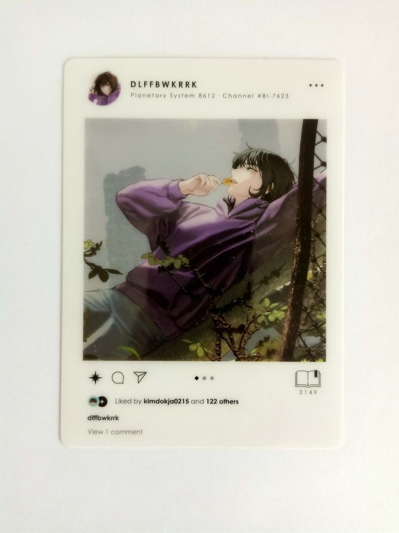 ORV IG PVC Card | 全知讀者視角 IG透卡, Hobbies & Toys, Collectibles ...