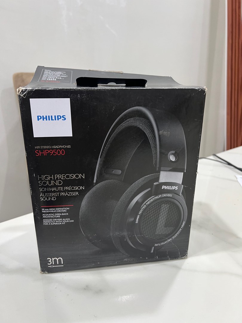 Philips SHP9500 headphones, Audio, Headphones & Headsets on Carousell