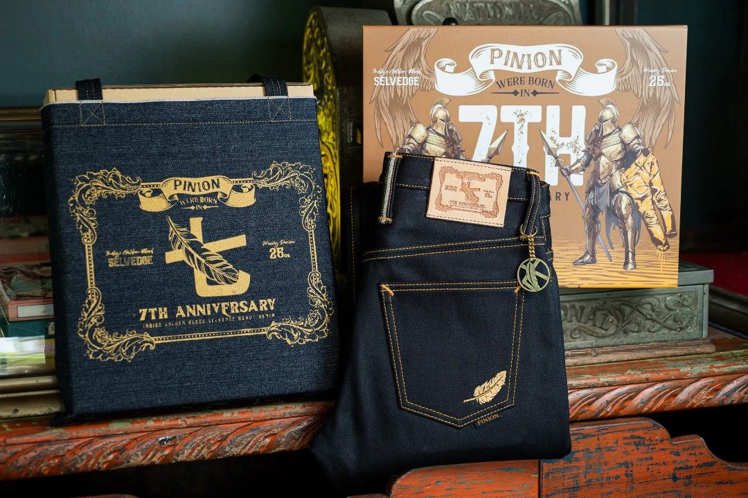 GOLD×JOB 30th Anniversary 14.25oz DENIM 25oz for 25 years. Samurai