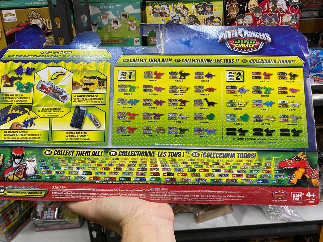 Power Rangers Dino Charge Ultimate Power Pack 2 Exclusive Dino Charger