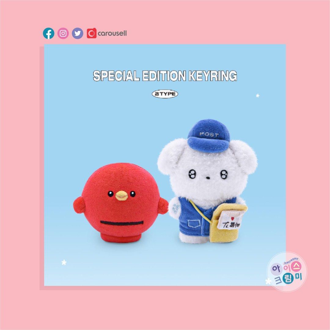 ビョンウソク 2024 SPECIAL EDITION BWS KEYRING BYEON WOO SEOK - 2024 Summer Letter Asia Fan meeting Tour