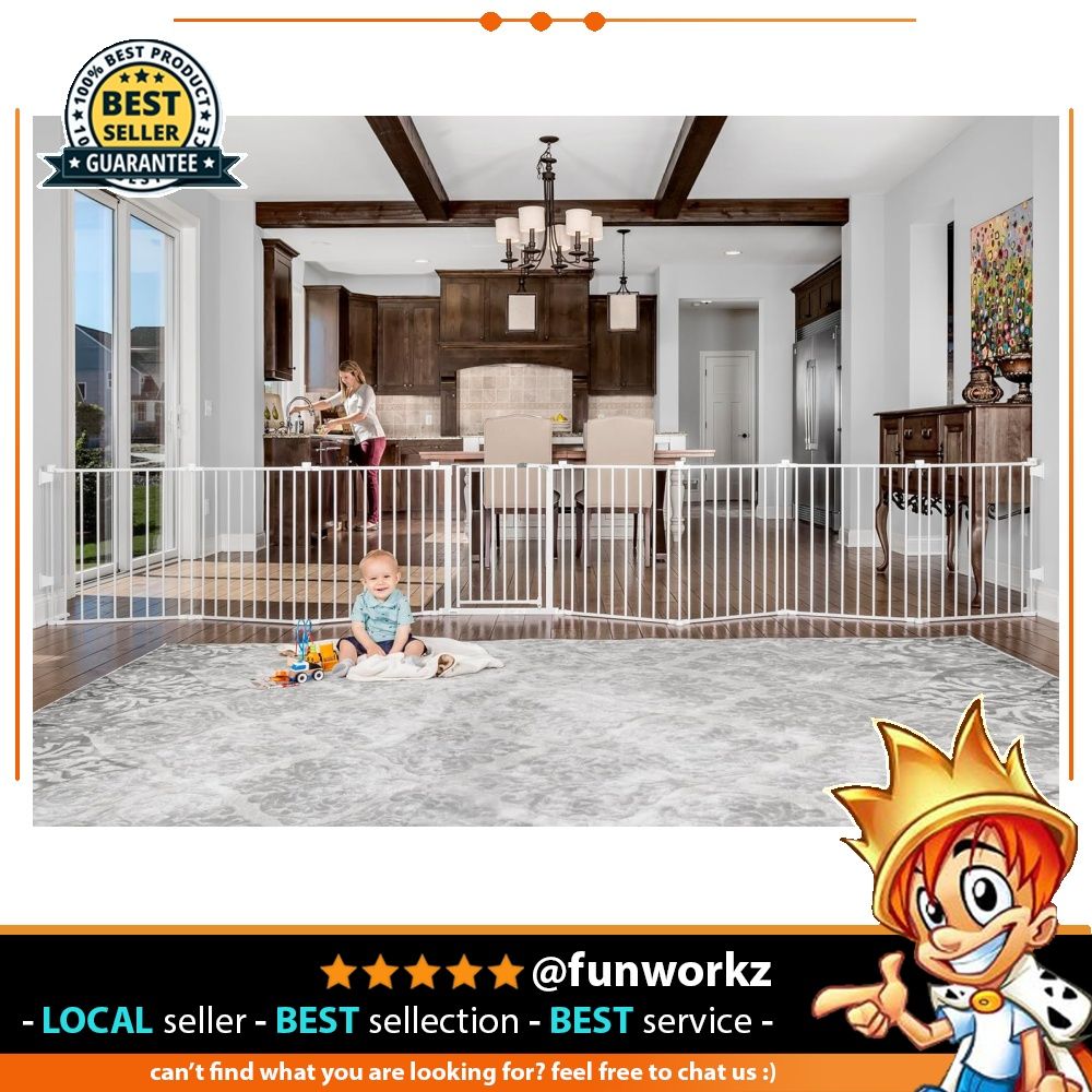 Baby gate 5 feet wide shop
