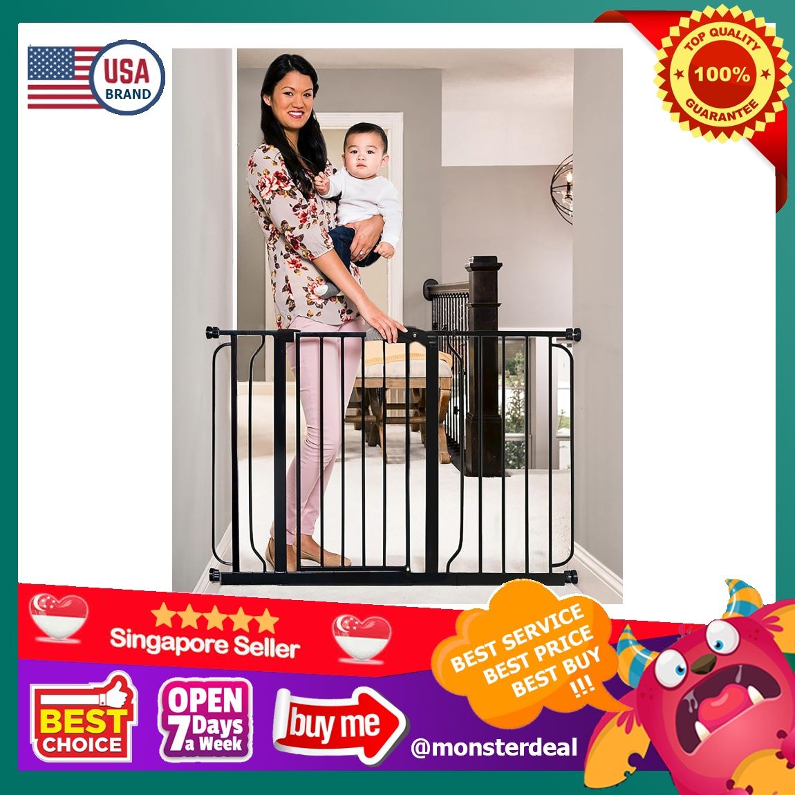 Regalo extra wide clearance