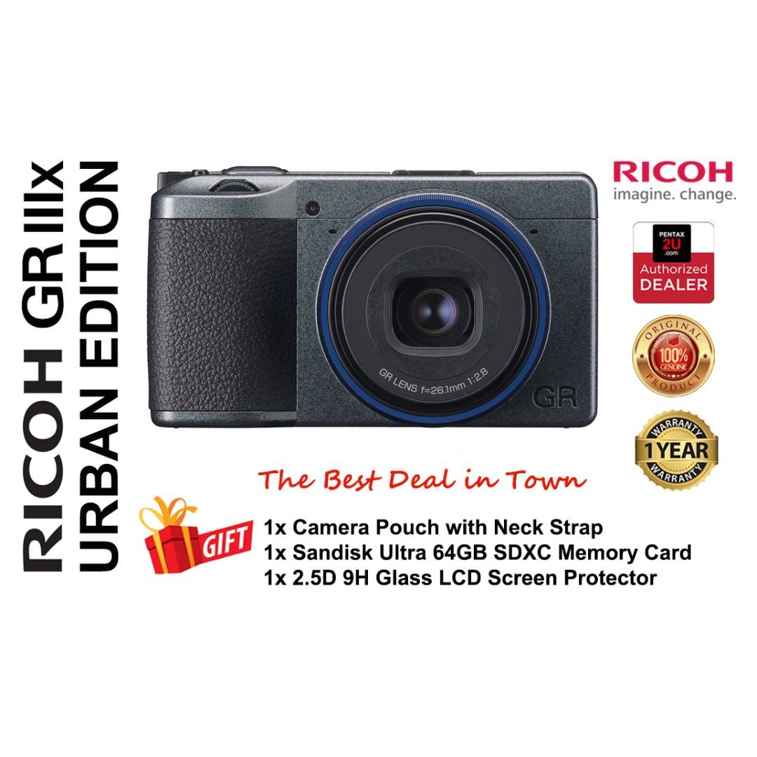 新品・未開封】RICOH GRIIIx Urban Edition買う